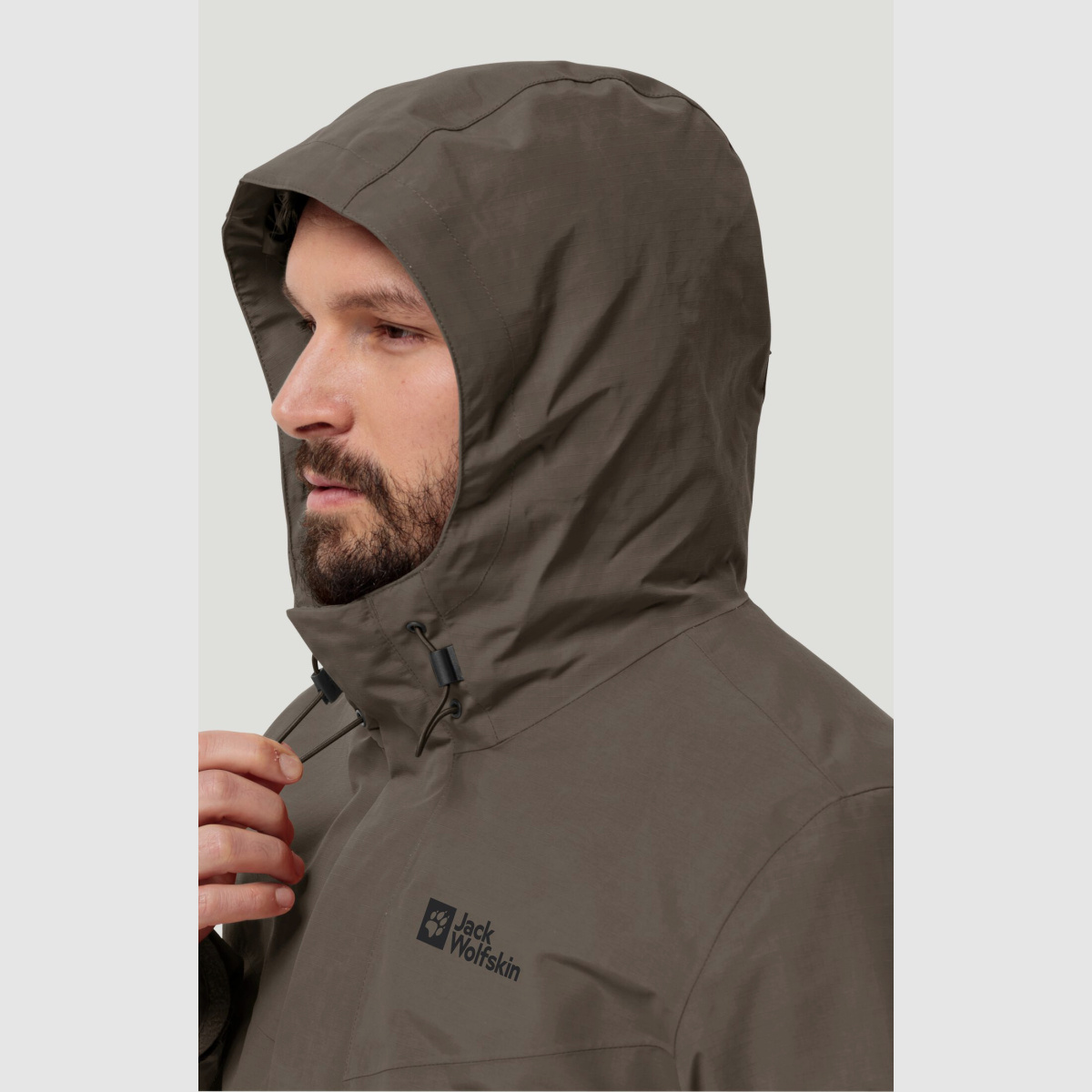 JACK WOLFSKIN Altenberg 3in1 Jacke M Cold Coffee