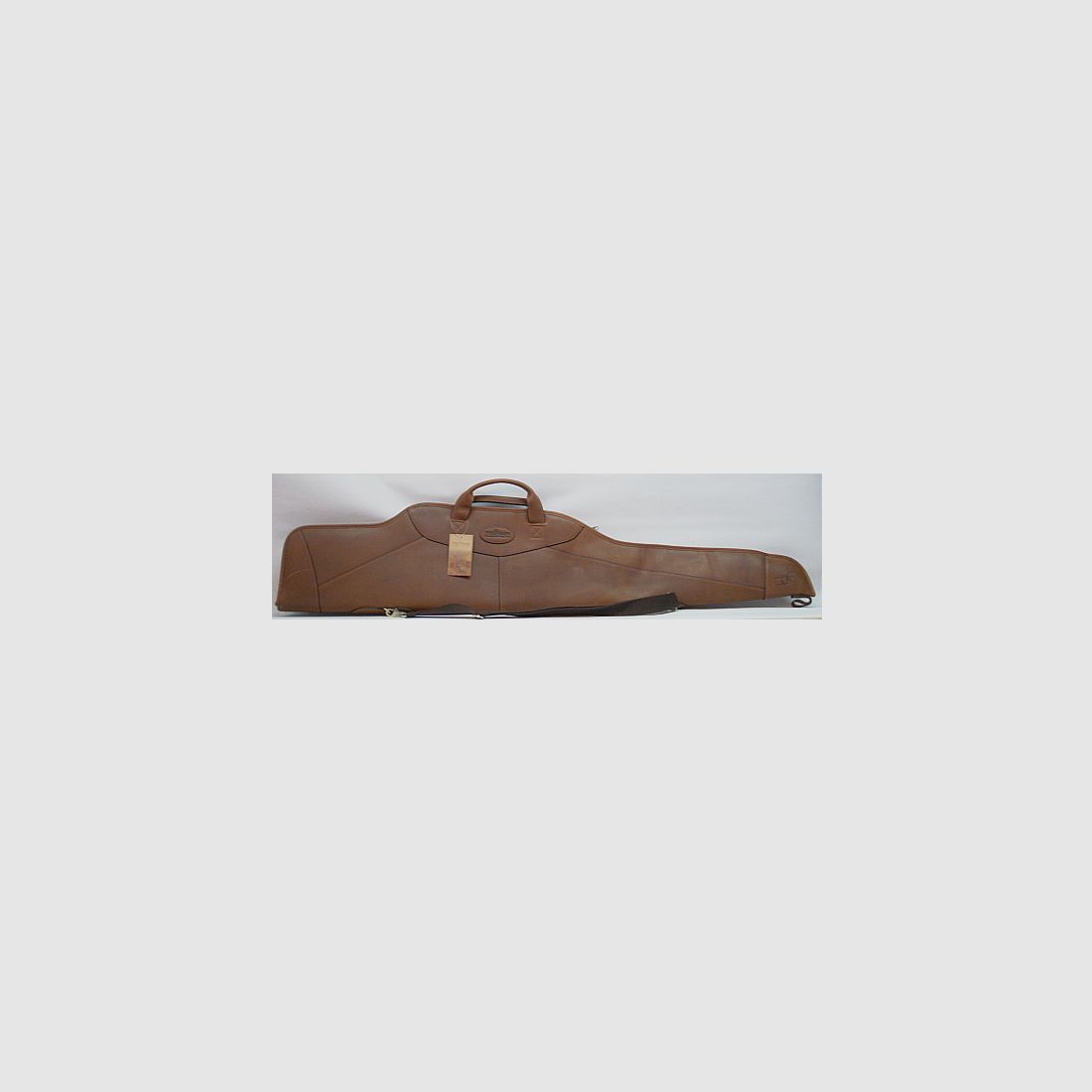 Tourbon in pelle inglese chiara - lunghezza 129 cm