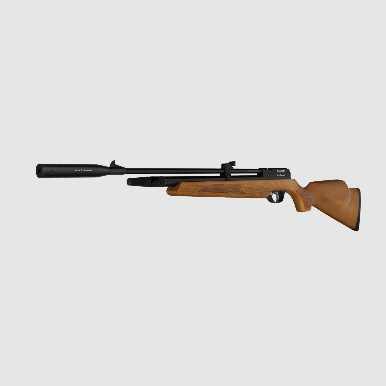 Kofferset Diana Trailscout Wood Co2-Gewehr 4,5 mm Diabolo (P18)