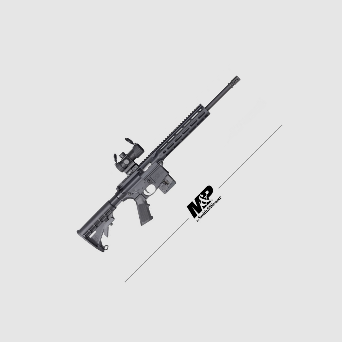 SMITH & WESSON CARABINA M&P 15-22 SPORT II OR .22LR.16,5′ MIT ROTEM PUNKT CRIMSON TRACE