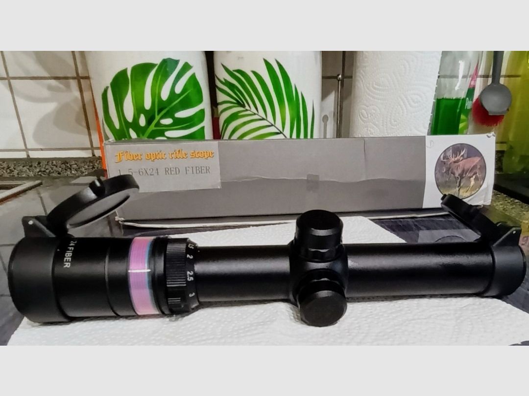 Drückjagd Zielfernrohr 1,5-6x24 
