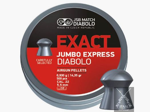 JSB Jumbo Exact Express 5,52mm Bigbox (500 Stk.)