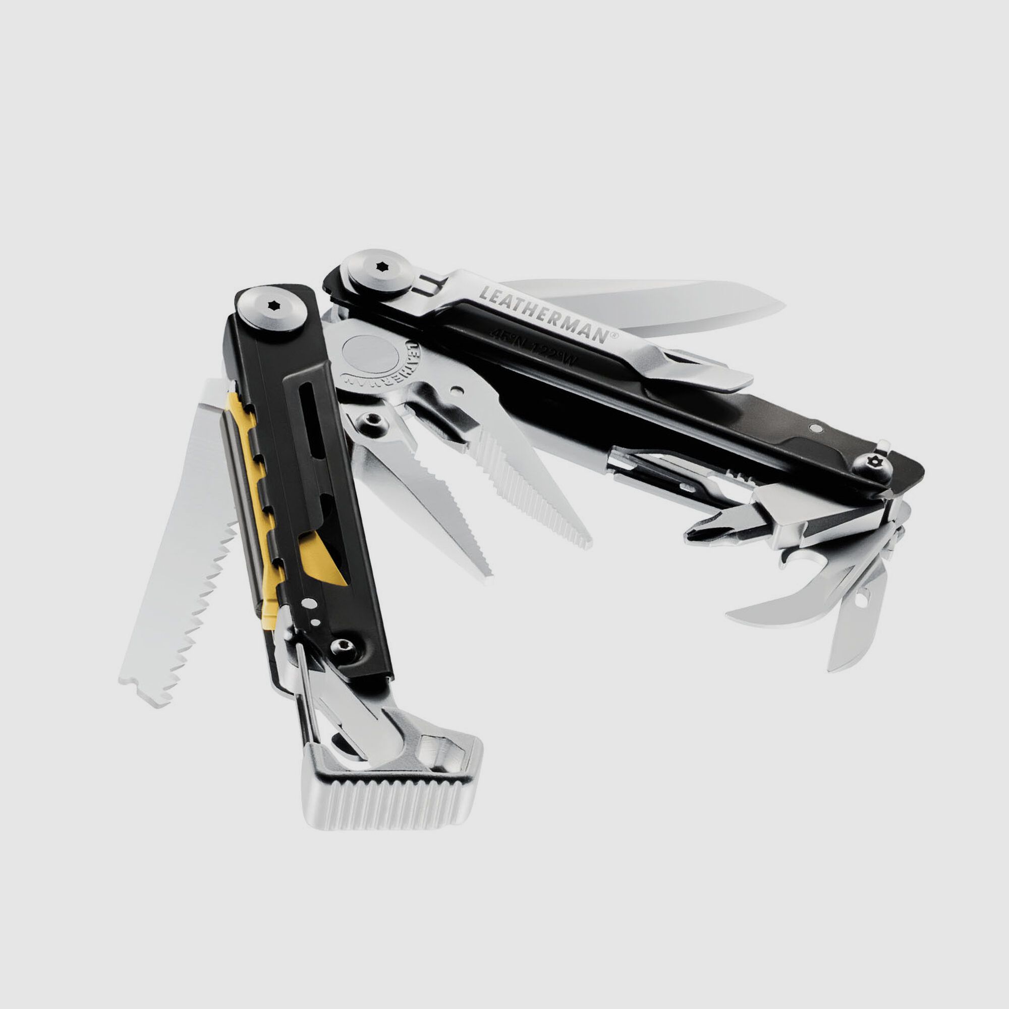 Leatherman SIGNAL Stainless, Molle Holster, Schwarz, L