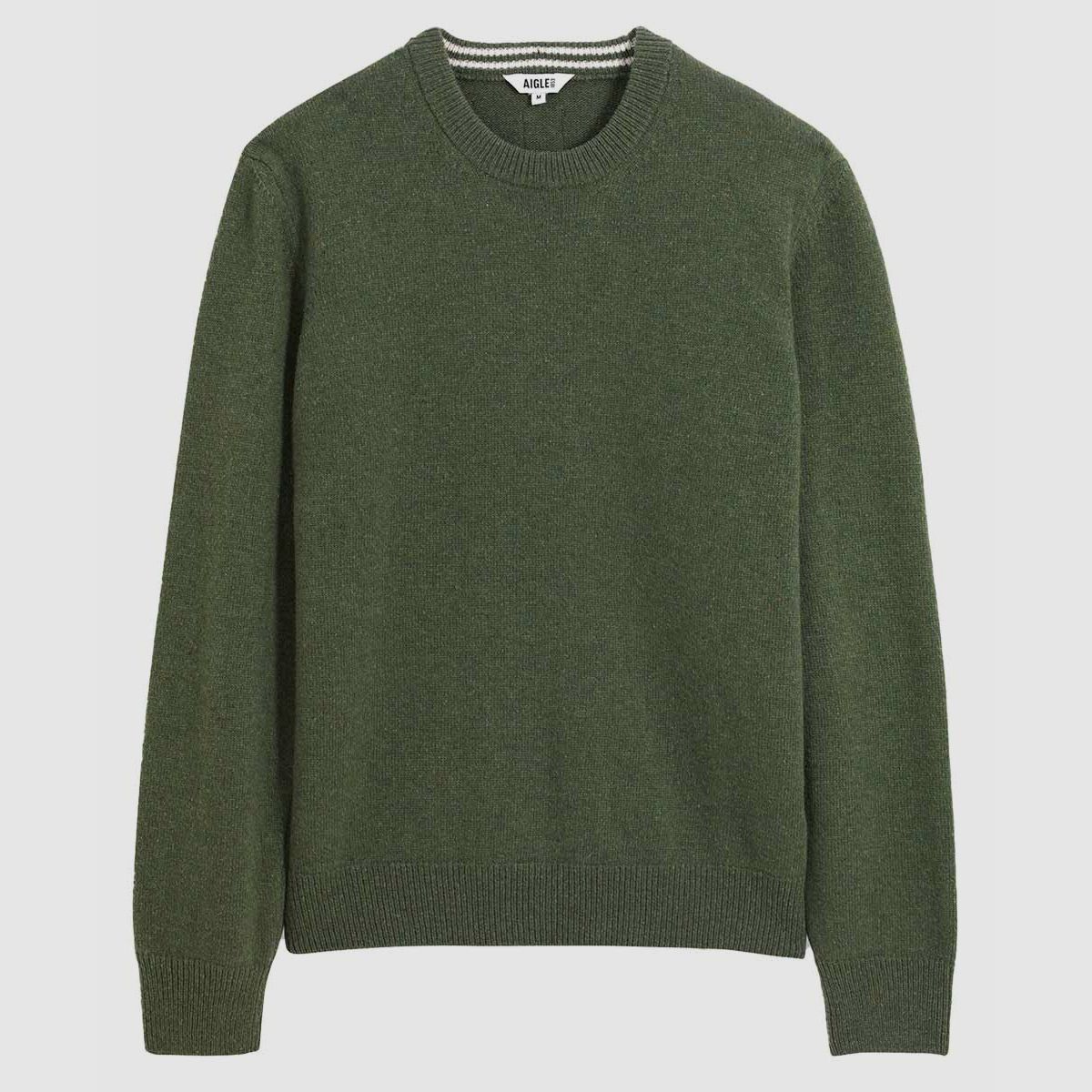 Aigle Pullover Rundhals Sage Green