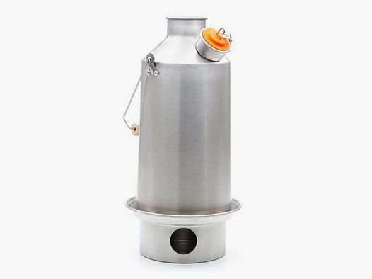 Kelly Kettle Base Camp - Edelstahl