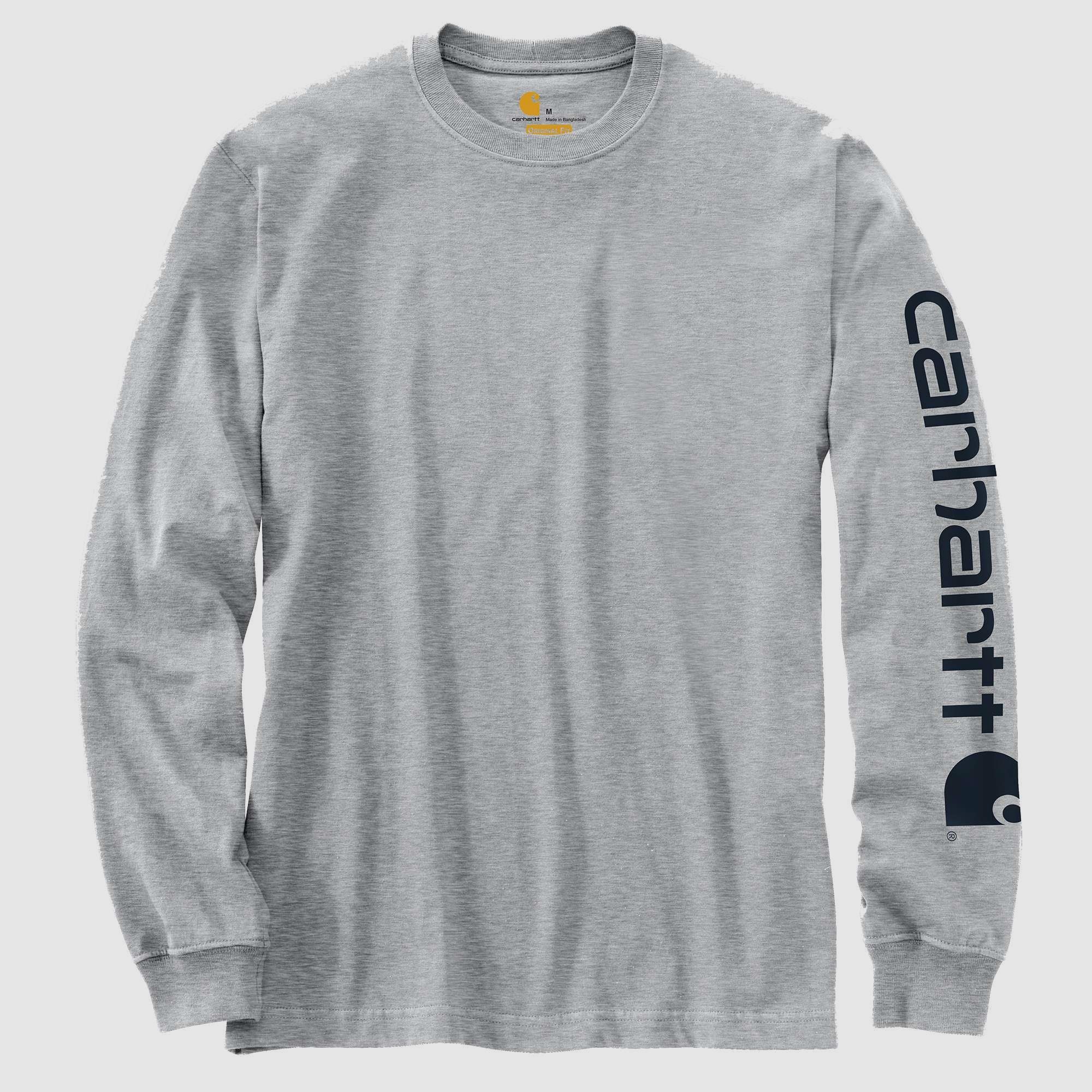 T-shirt à manches longues Carhartt Homme Heather Grey XXL