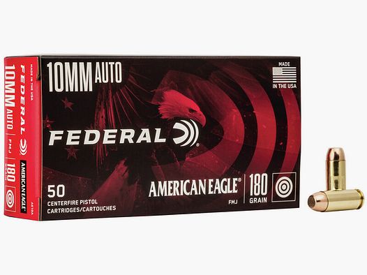 Federal American Eagle 10mm ACP 180GR FMJ 50 Patronen