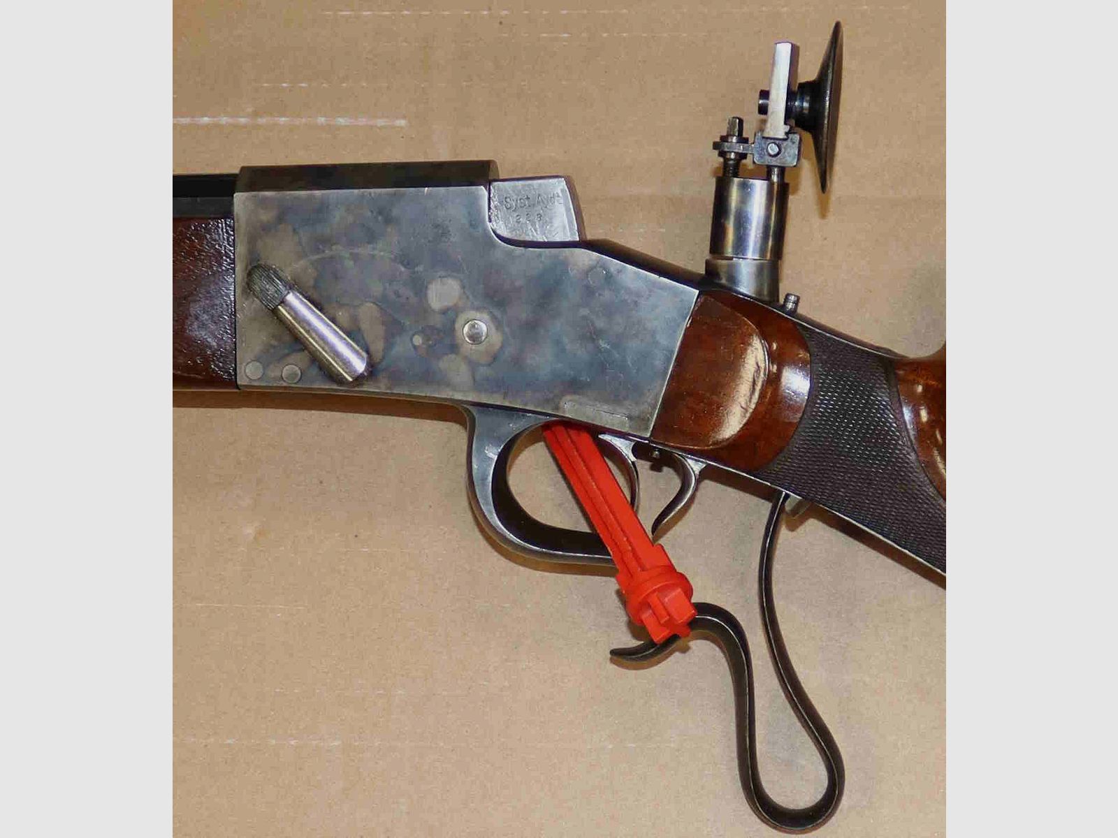 Single Shot Rifle Karl Nassel Model 1885 Caliber 8.15X46R, image 4 of 13