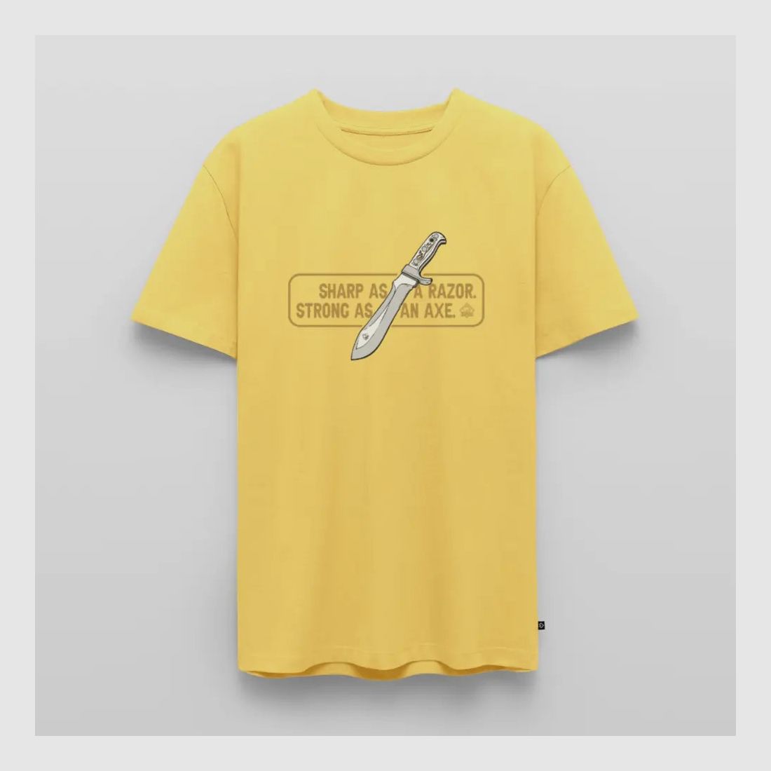 PUMA Heren Premium T-Shirt "White Hunter Sharp & Strong"