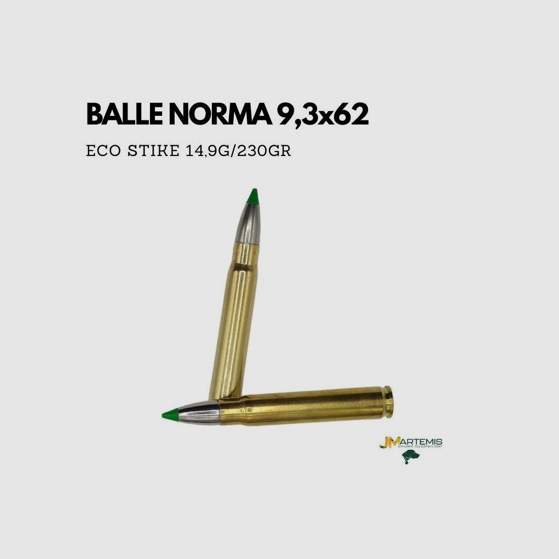 PATRÓN NORMA 9,3x62 ECO STRIKE 250GR, imagen 3 de 3