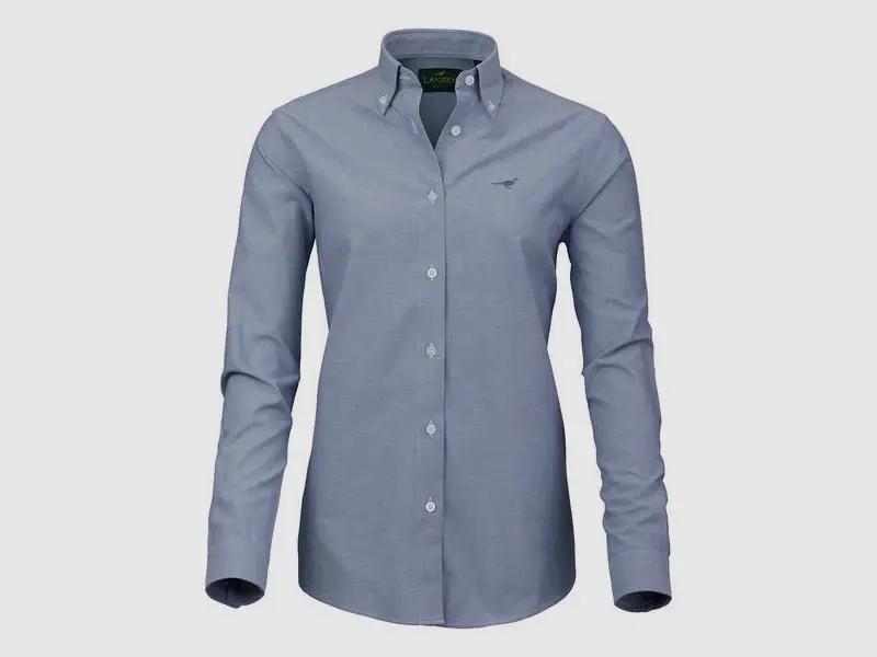 Laksen Karli Chambray Shirt, light blue, afbeelding 1 van 4