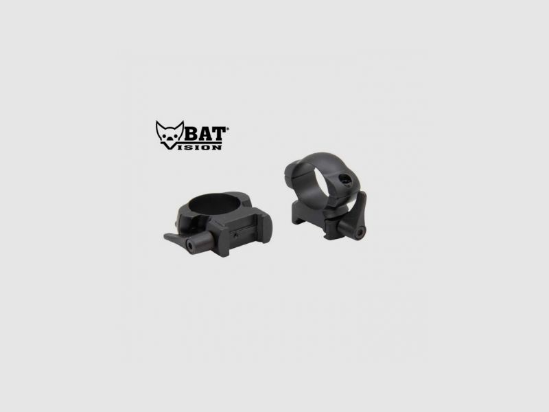 BAT VISION WEAVER detachable rings 30 mm steel MEDIA BAT005, image 1 of 2