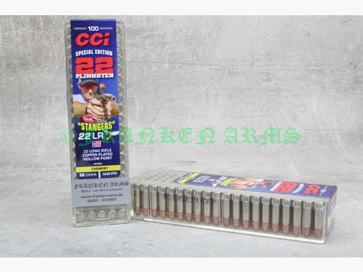 CCI Stangers .22LR Plinkster Edition 32gr. 2.07g 100 pieces quantity discounts