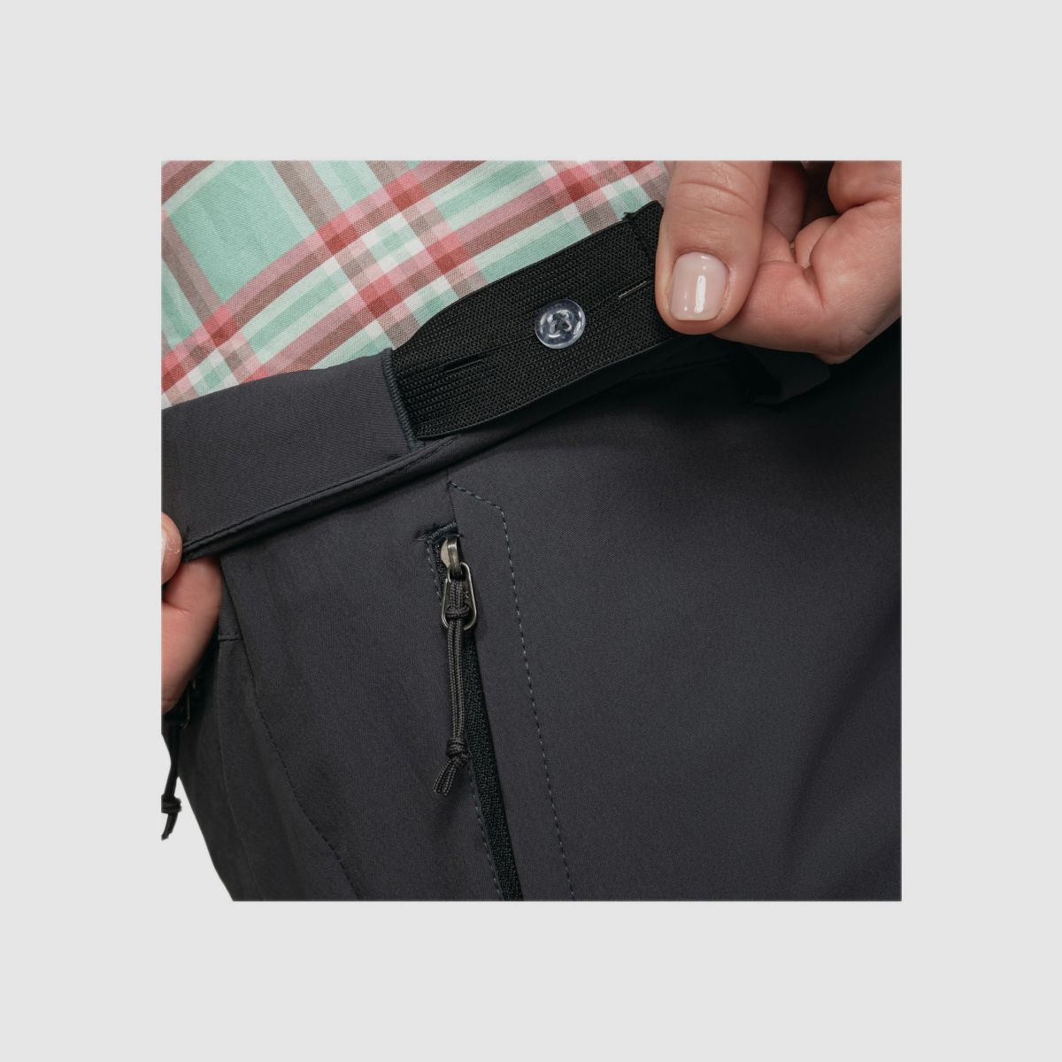 SCHÖFFEL Pants Ascona leichte & komfortable Sommerwanderhose Grau