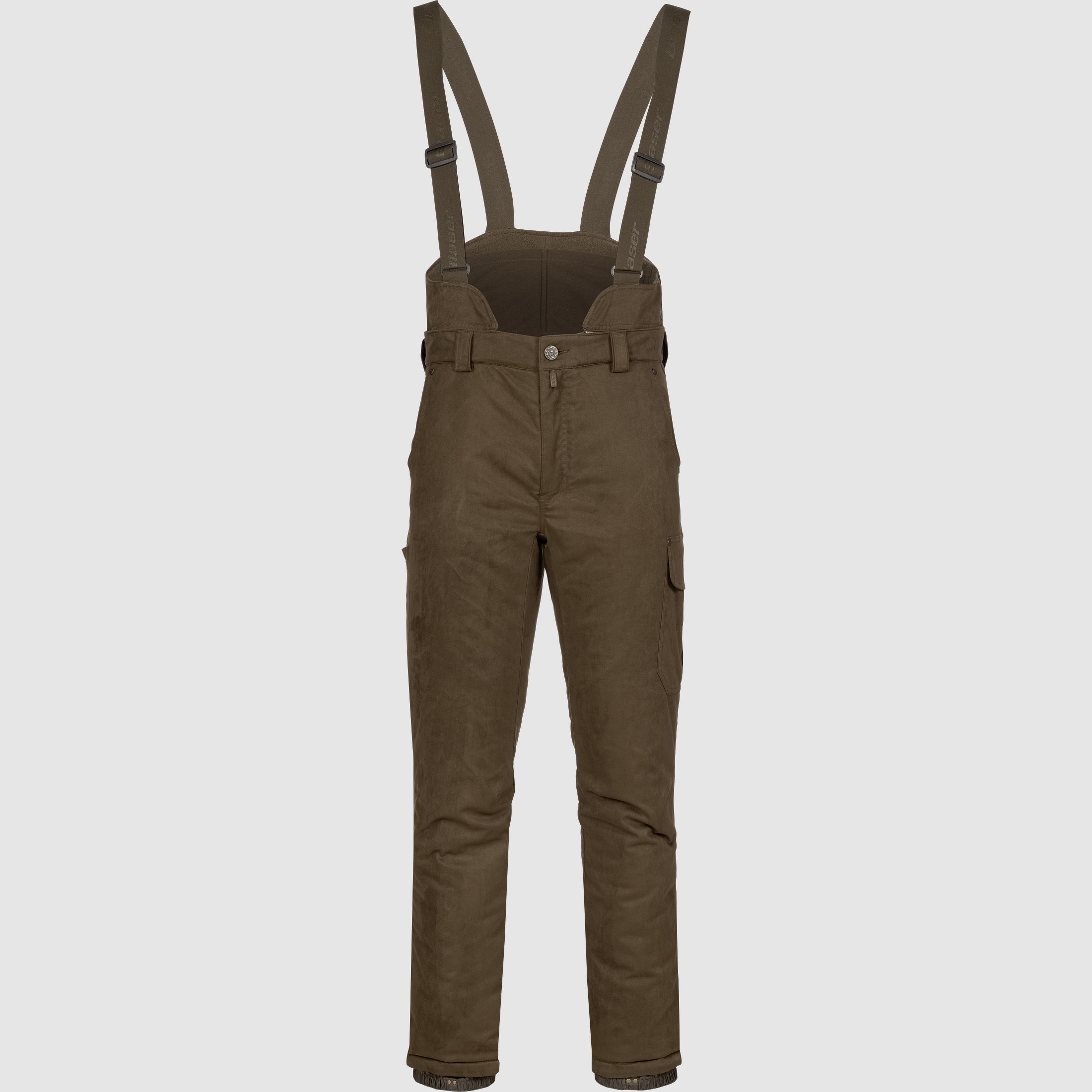 Men's Matti Bib Pants Dark Brown Dark Brown 54