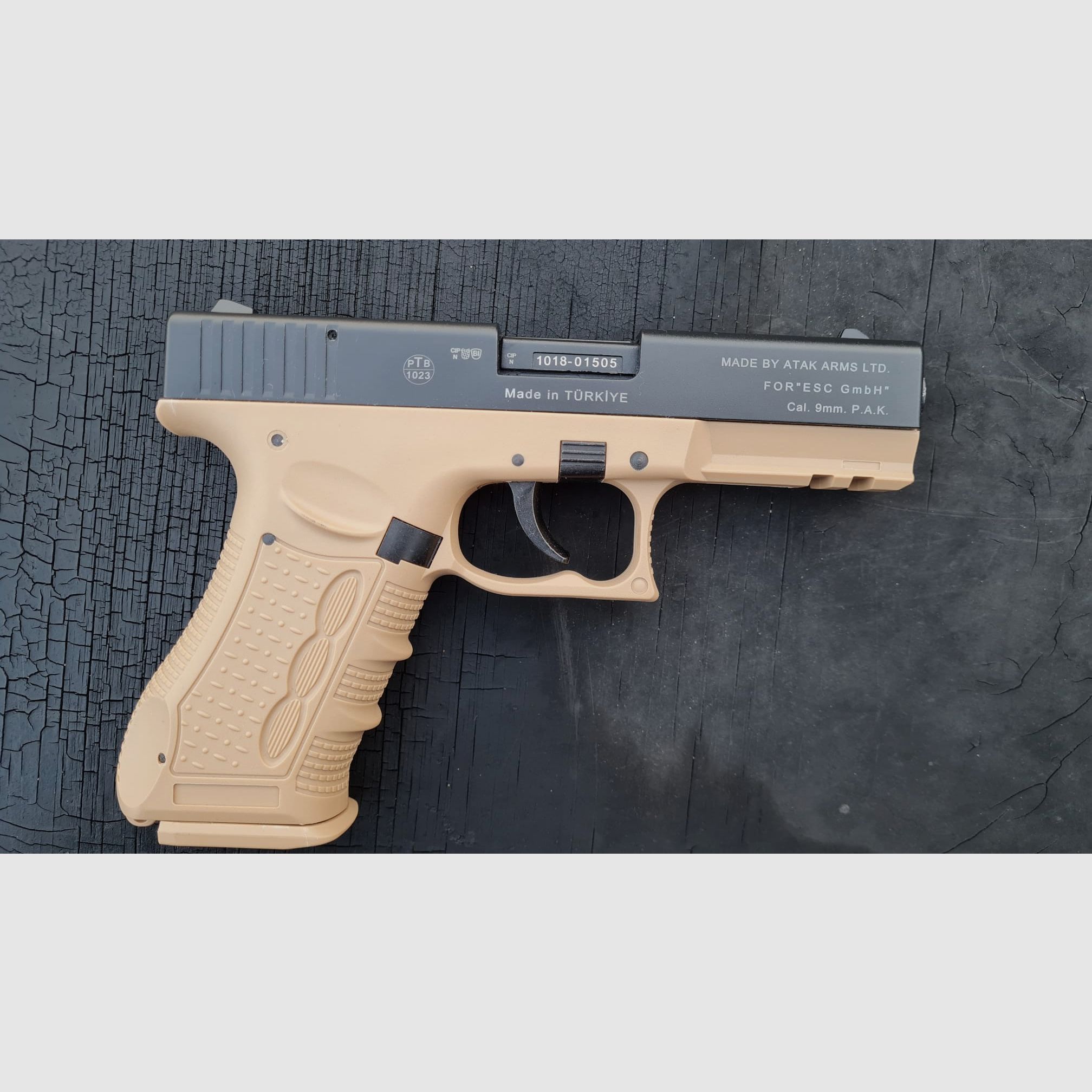 Zoraki 917 Desert/Tan, 9mm P.A.K NEU