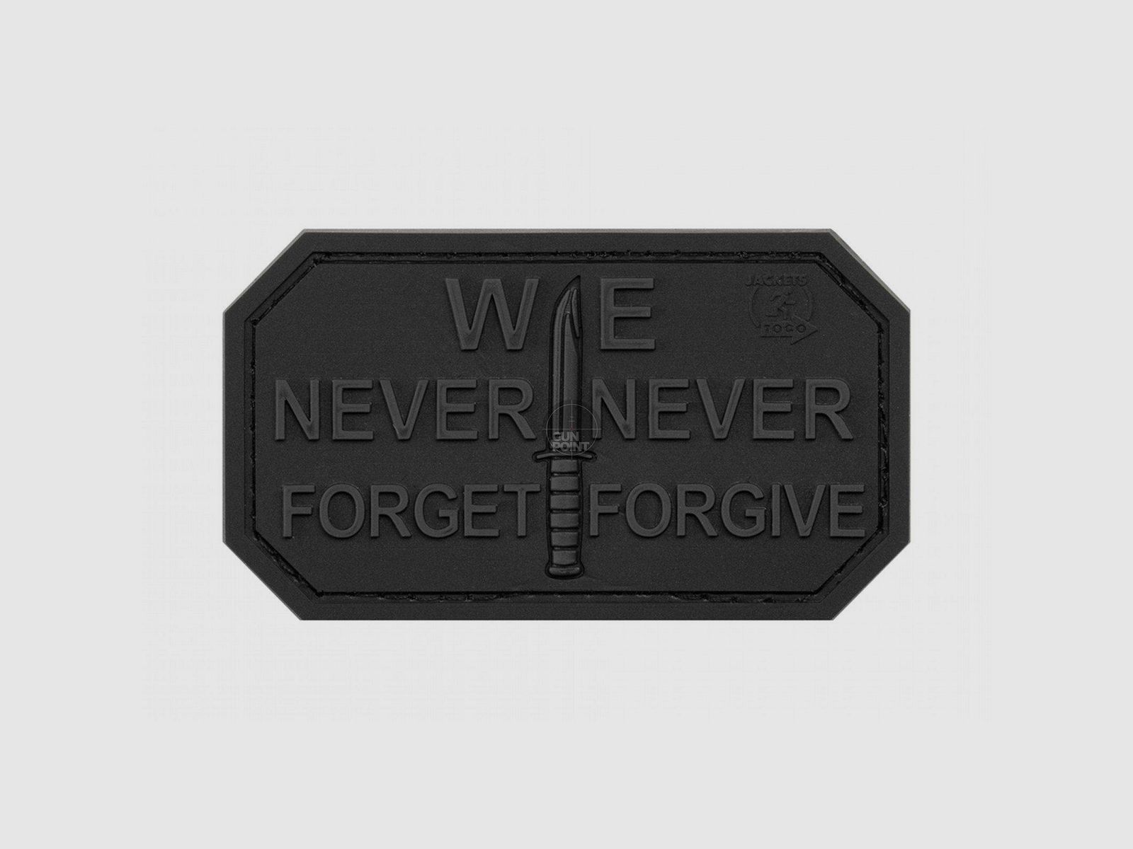 Never Forget Rubber Patch