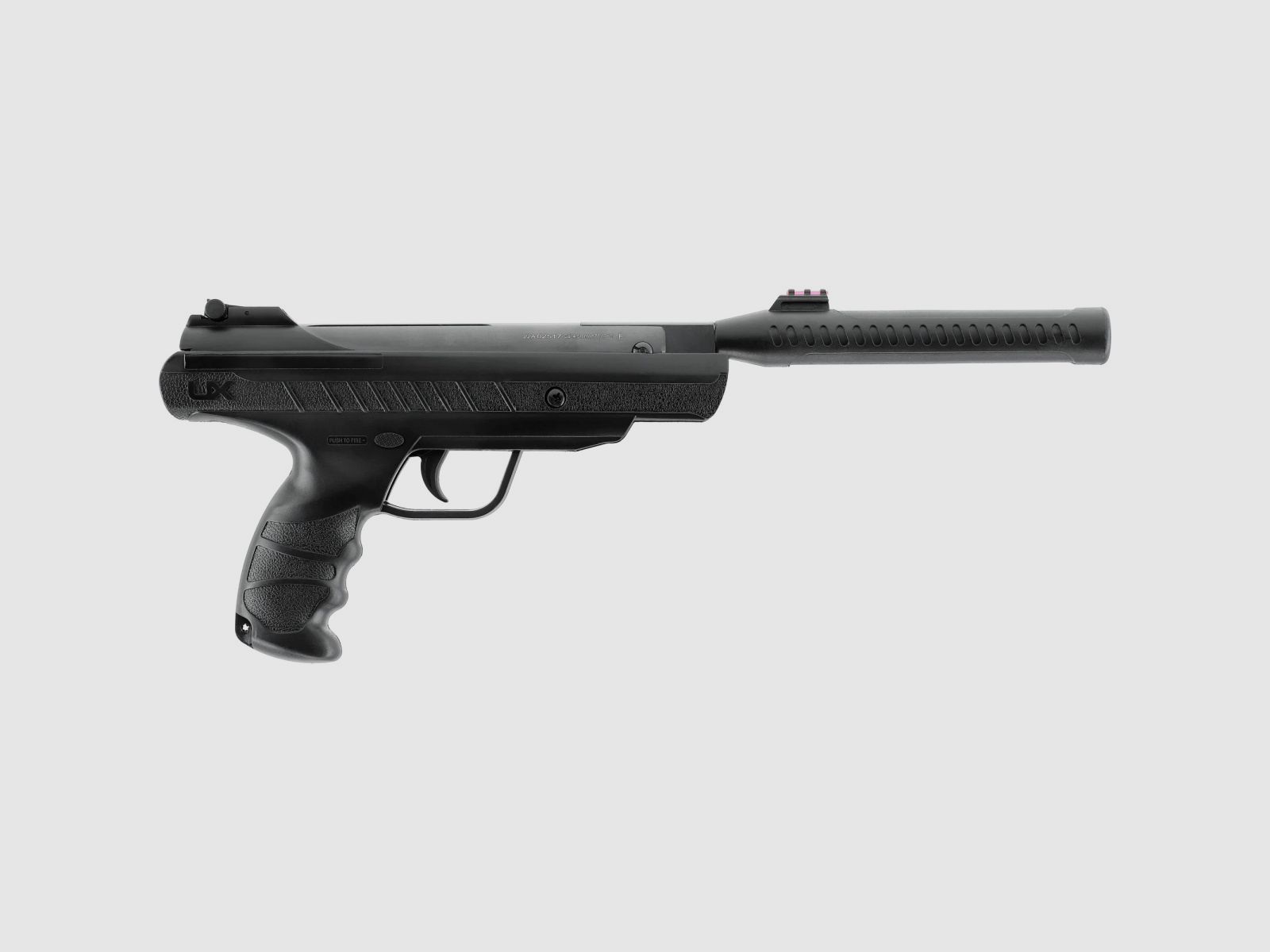 UX Trevox Gaskolben Pistole 4,5 mm Diabolo < 6,0 J Schwarz