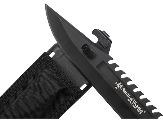 Smith & Wesson – Couteau / 8 Pouces Special Ops M-9 / Lame Fixe / noir, image 2 sur 3