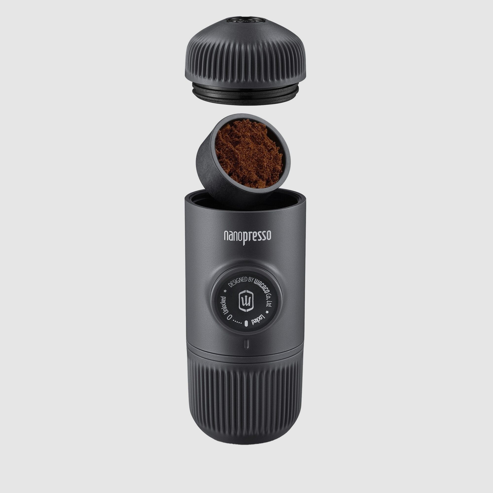 Portable Espresso Machine Nanopresso, black, image 3 of 14