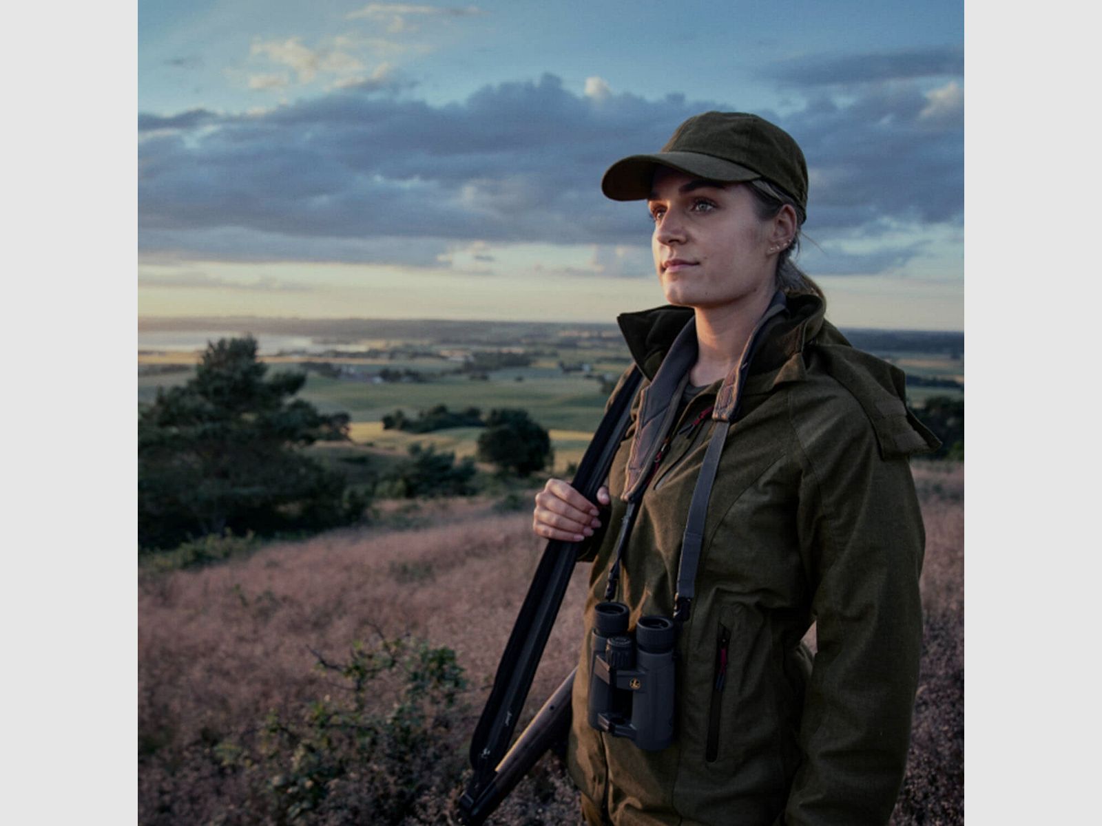 Seeland Avail veste de chasse pour femme (Pine Green Melange), image 4 sur 6