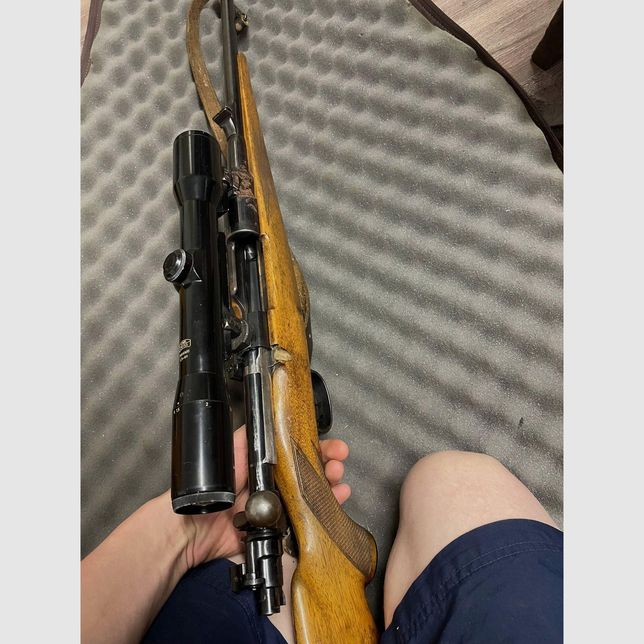 Bohler spezial 7X57 mit Zeis Diavari 1,5-6X36