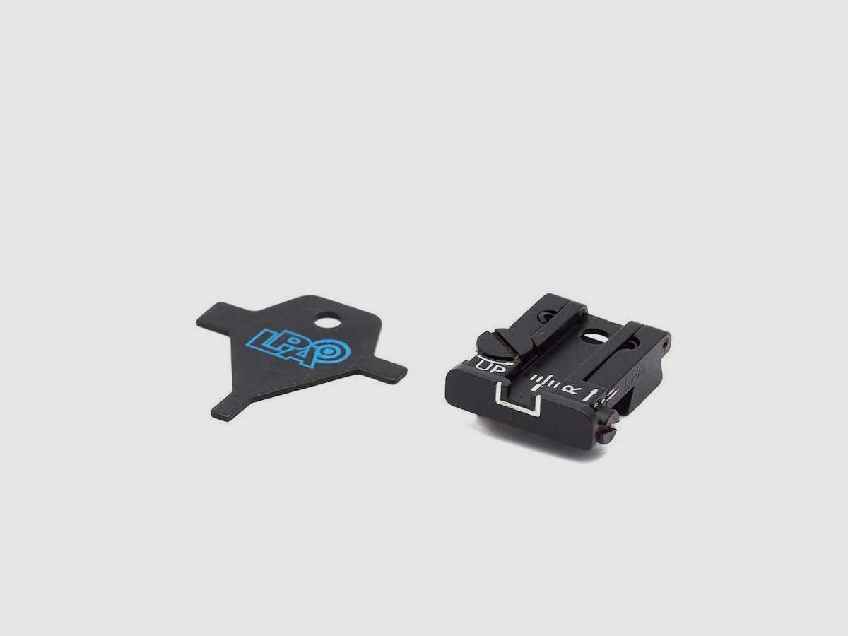 LPA TPU29TS18 Mirino Posteriore Regolabile per Taurus PT92, 58, 100, immagine 1 di 3