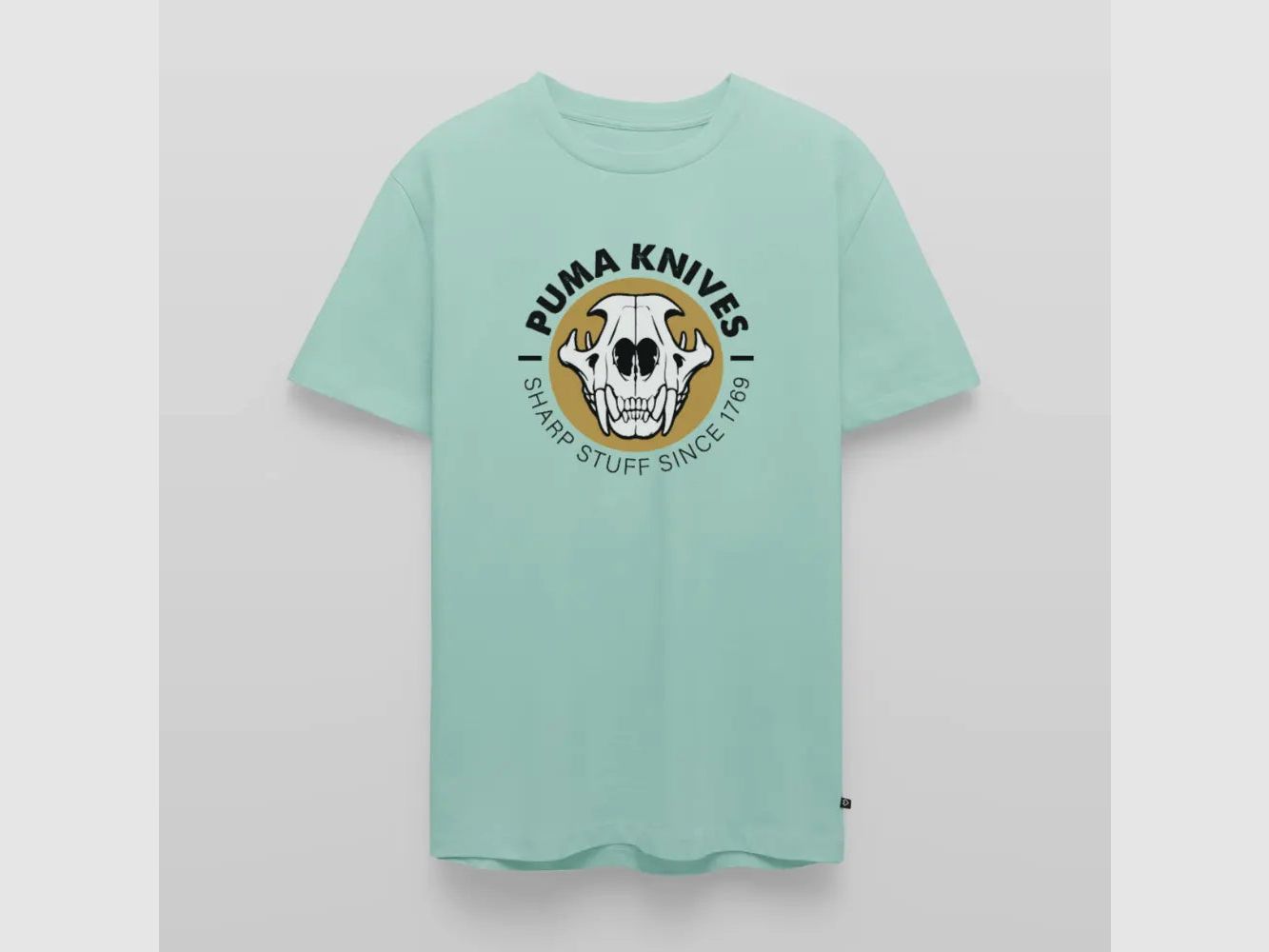 PUMA Men’s Premium T-Shirt "Skull Frontal Sharp Stuff"