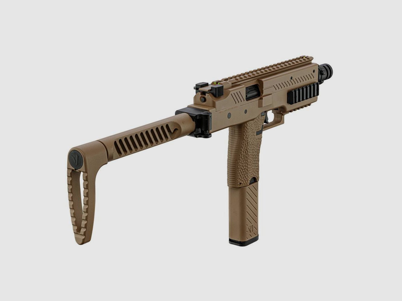 Replik SMG VMP-1 Vorsk Tan - 0,95J - Leistungsfähige Airsoft - Präzision und Robustheit, Bild 8 von 10
