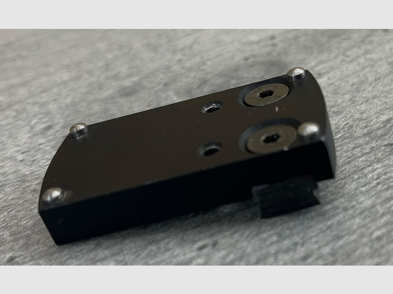 Exhibitor Docter-Sight adapter plate for notch prism with lateral insertion / U202510