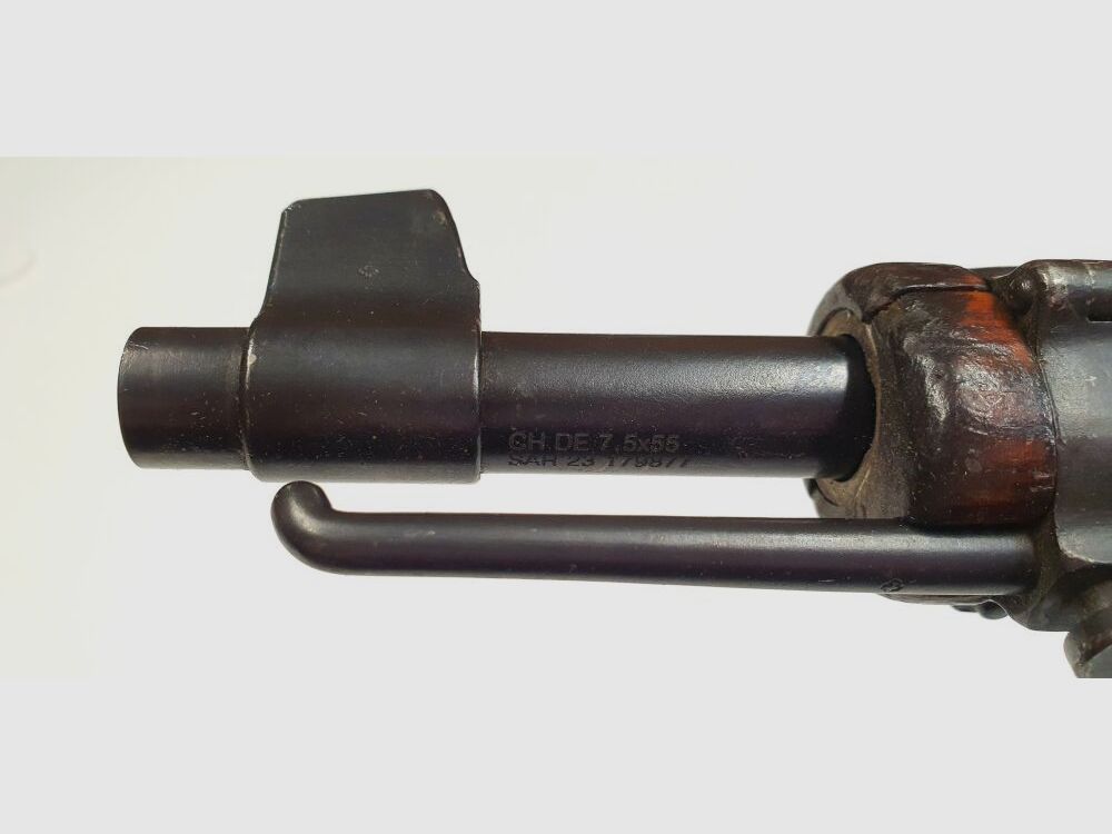 Waffenfabrik Bern Repetierbüchse Waffenfabrik Bern Schweizer K11 Kaliber 7,5x55swiss komplett nummerngleich + Visier