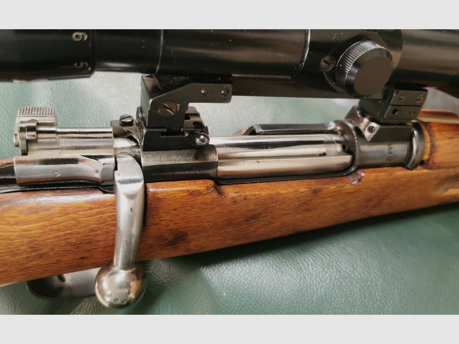 Swedish Mauser with short match barrel 6.5x55SE