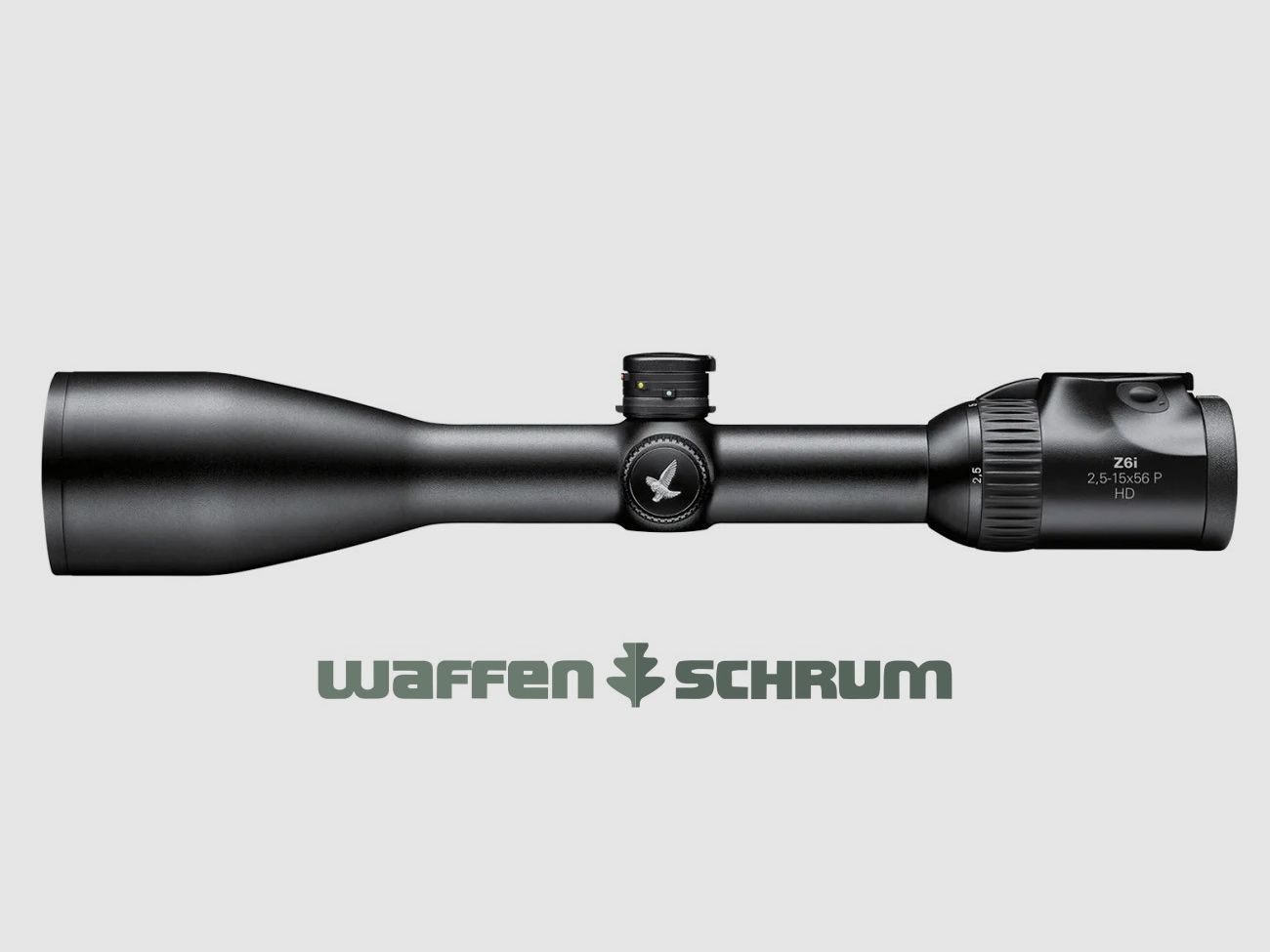 Swarovski Z6i - 2,5-15x56 P BT SR mit Schiene Ballistikturm, Parallaxenausgleich