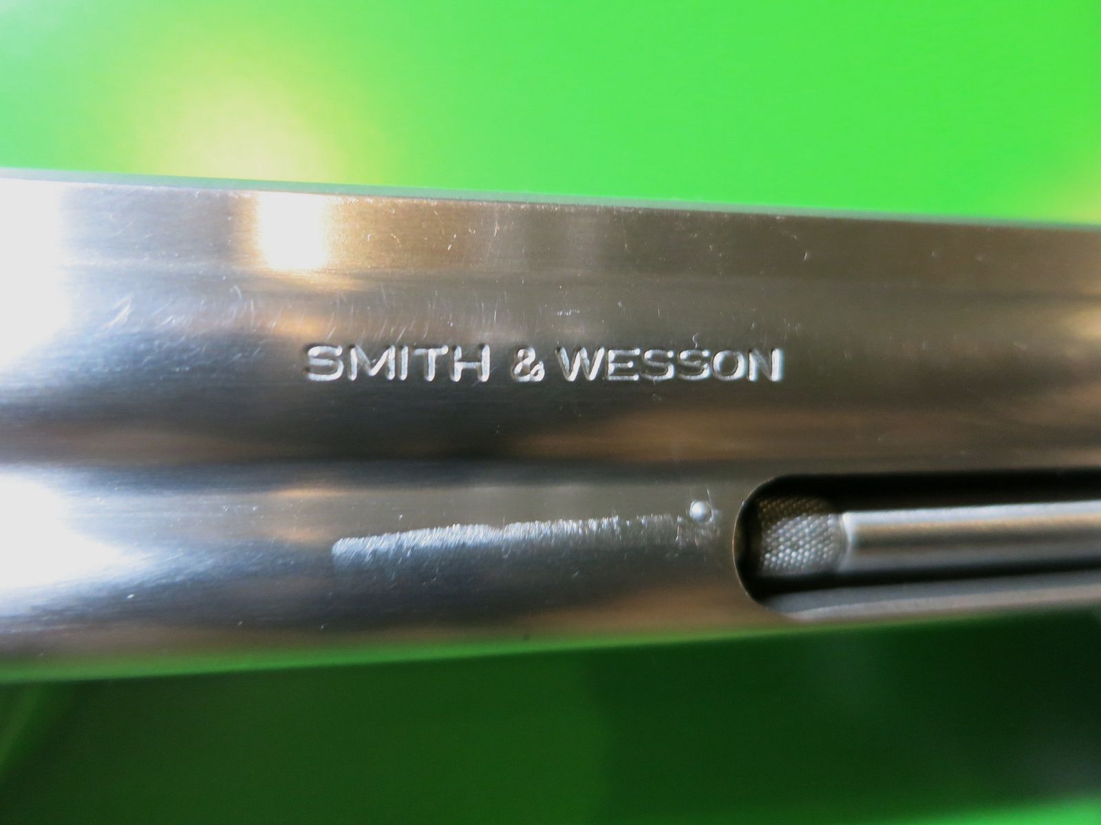 Revolver, SMITH&WESSON, Mod. 686-1 , .357 Magnum, 6" Lauf,  Edelstahl-Version (stainless)    #71-