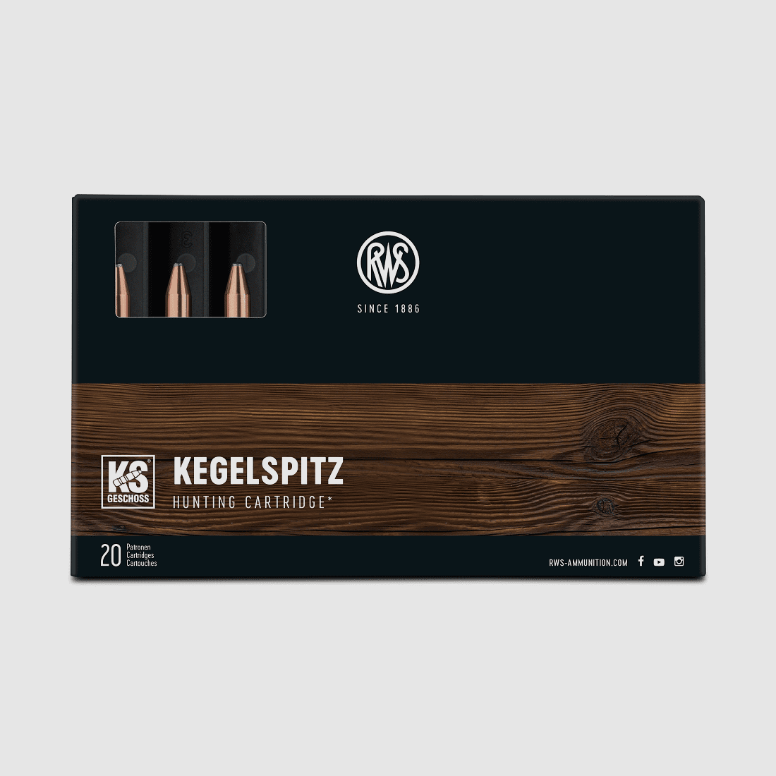 RWS 6,5x57 R KS 127gr. - 20 pz