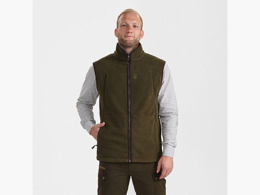 Eagle Fleece Vest - Tarmac Green - Size: L