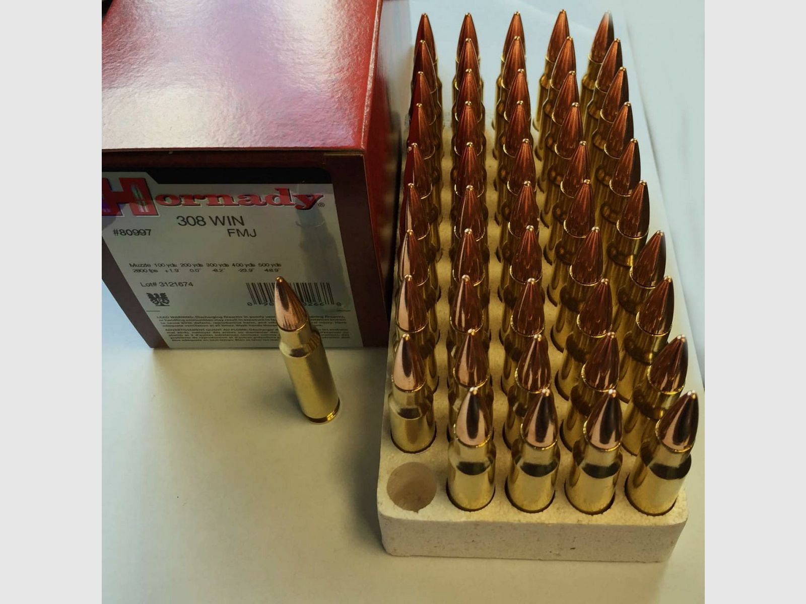 Hornady Match .308 Win. BTHP 168gr. - 50 pcs.