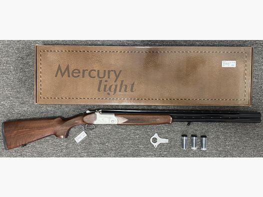 Mercury double-barrel shotgun Light silver steel shot proof