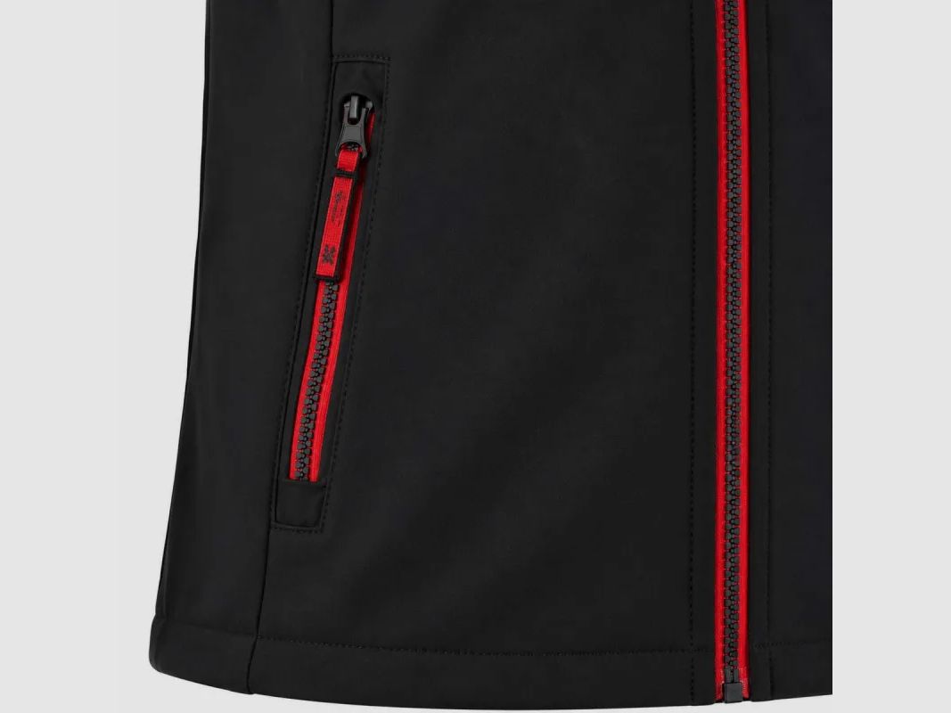 Giacca Softshell Donna Alba 4 Tasche Poliestere Nera XXS a 2XL, immagine 9 di 12