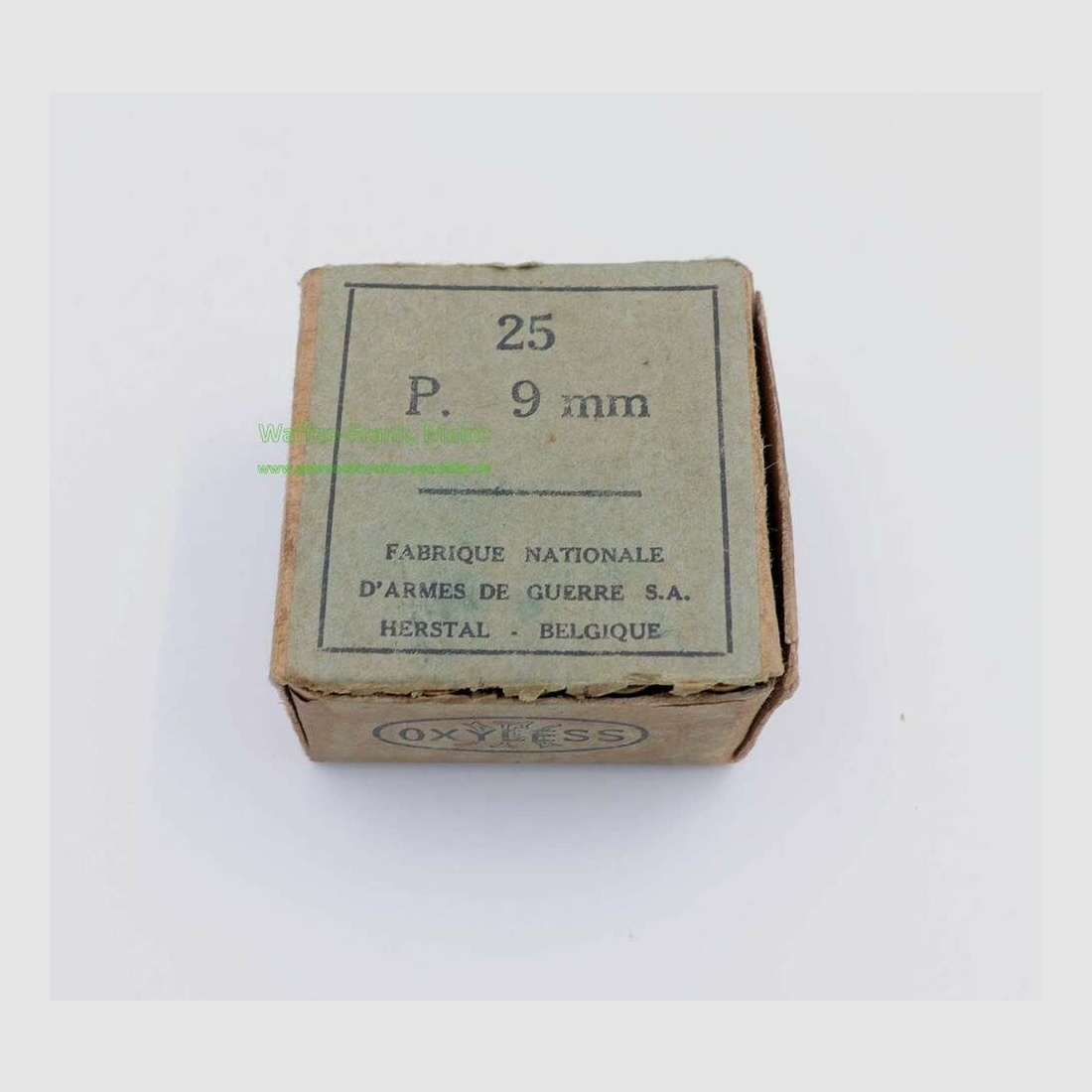 FN Fabrique Nationale Lieja Munición de Pistola 9mm Luger/Parabellum/9x19