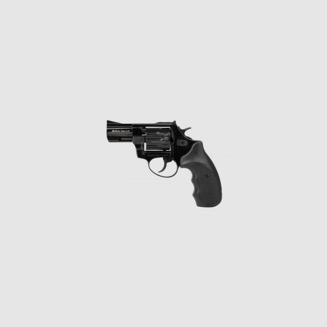 EKOL Viper 2,5'' Nero 9 mm R. - Revolver a Segnale Gas