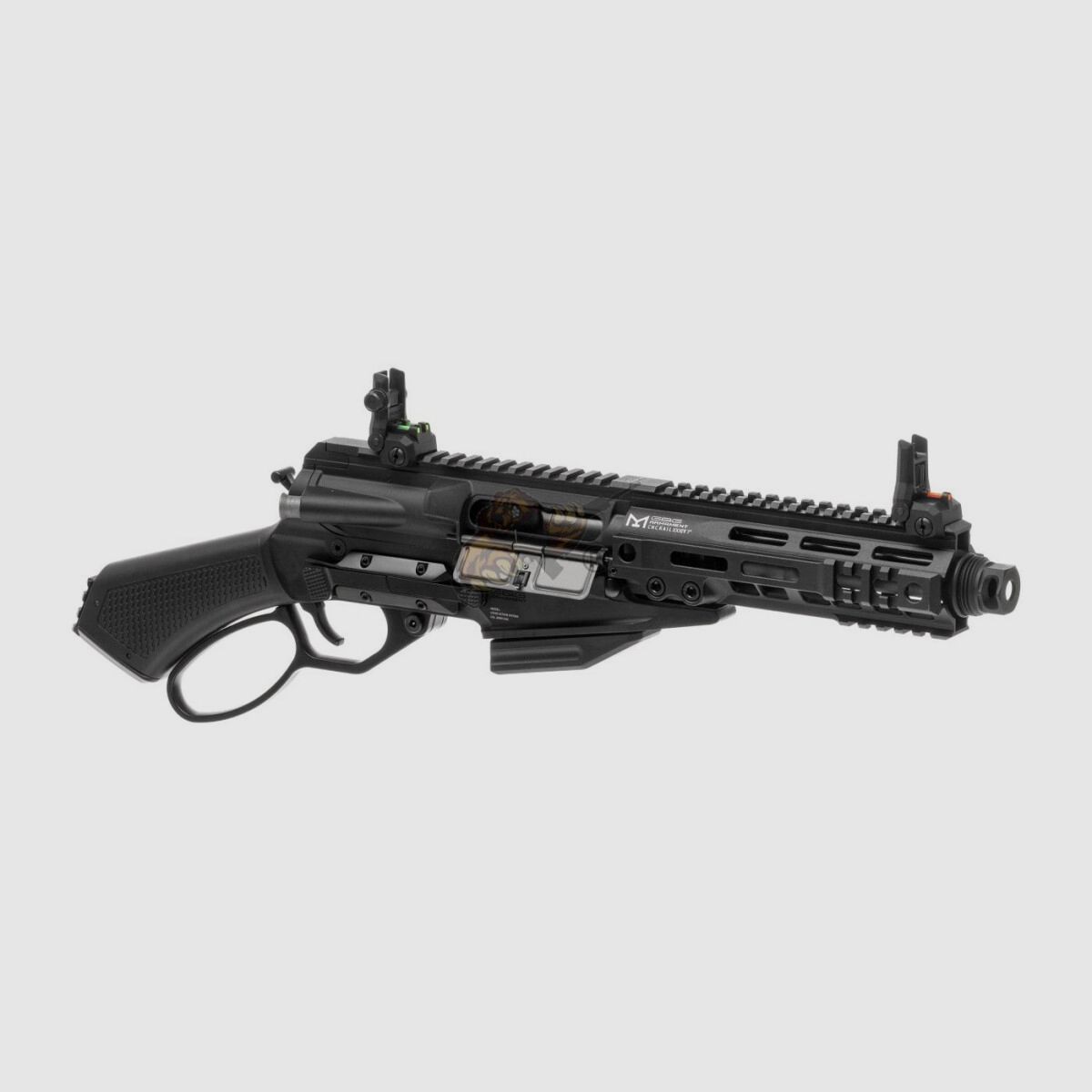 G&G LevAR 7" Fucile a leva a gas in nero Airsoft libero da 18