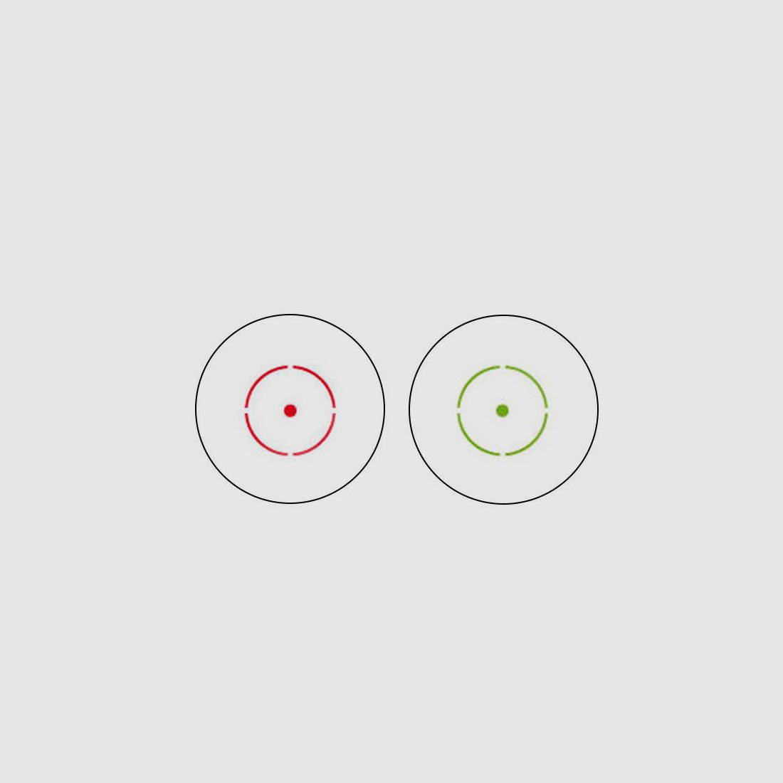 ASG Advanced 551 Point Rouge / Vert / Noir / petit