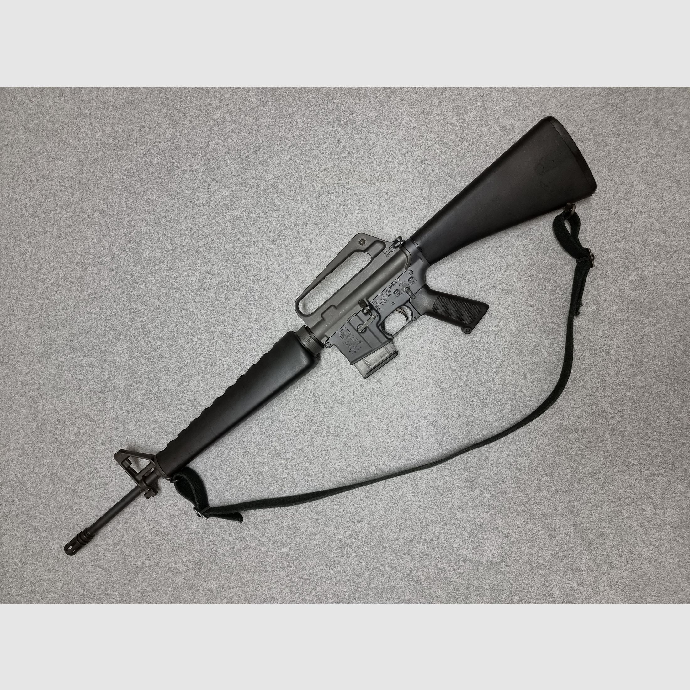 Original Colt M16 A1 - Niedermeier SG Ar15 - Kaliber .223 Remington - Vietnam Ära