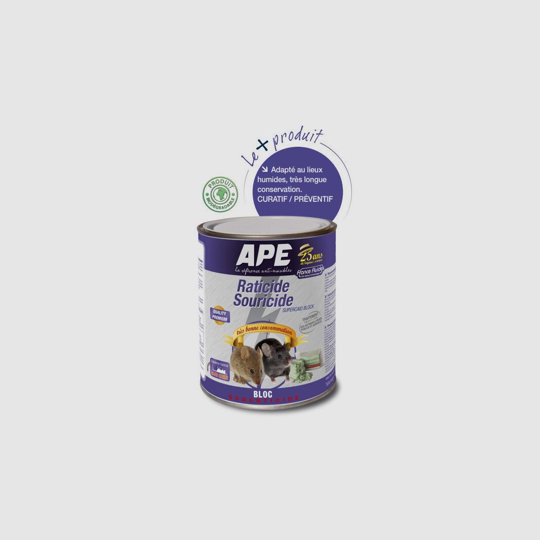 Appâts raticide & souricide
