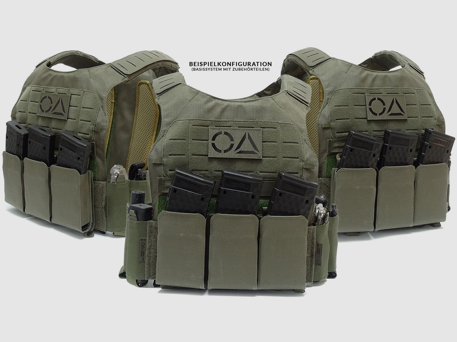 OA Plattendragersysteem SIEGFRIED – Accessoires – Molle Frontpaneel, afbeelding 2 van 6