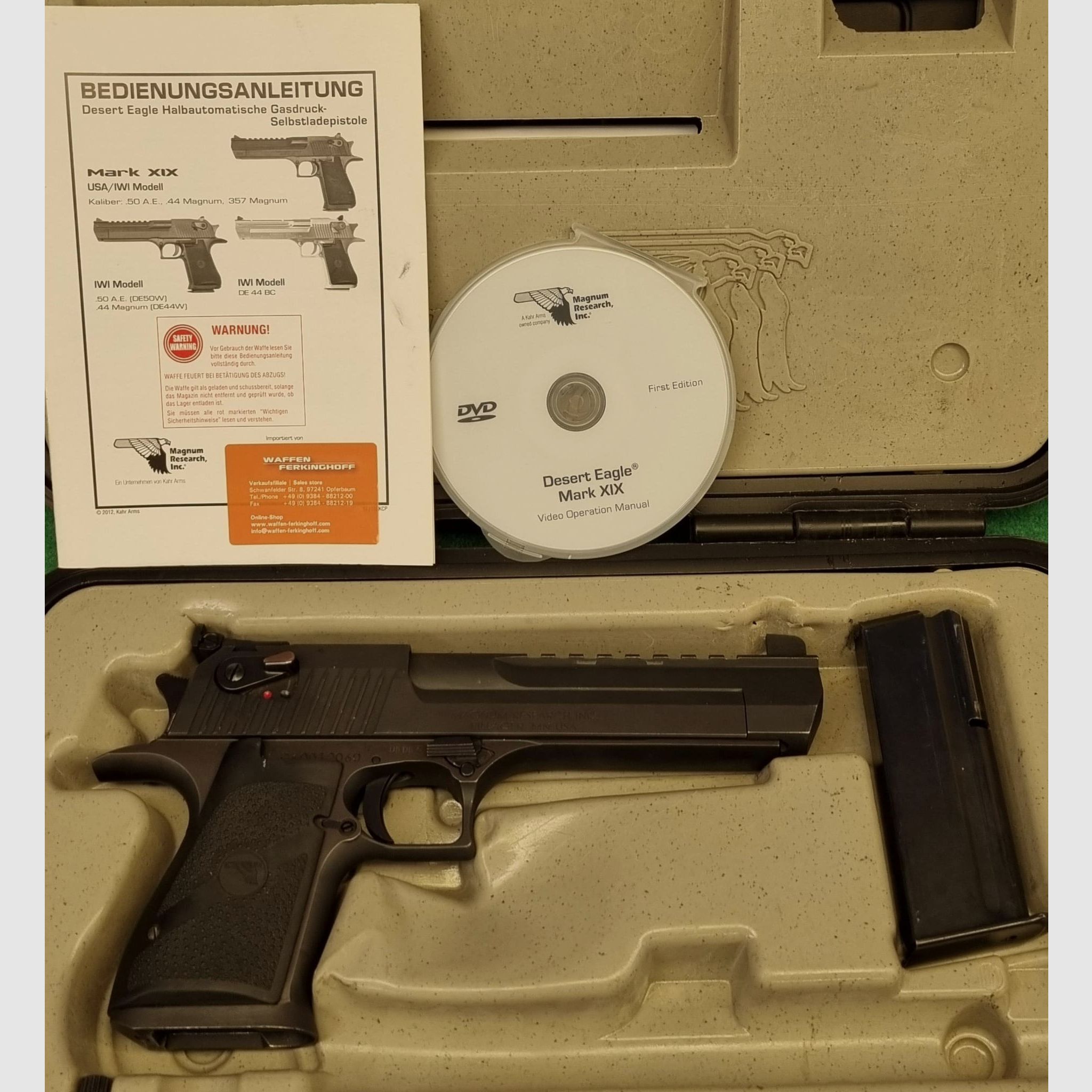 Desert Eagle .50 AE – Magnum Research