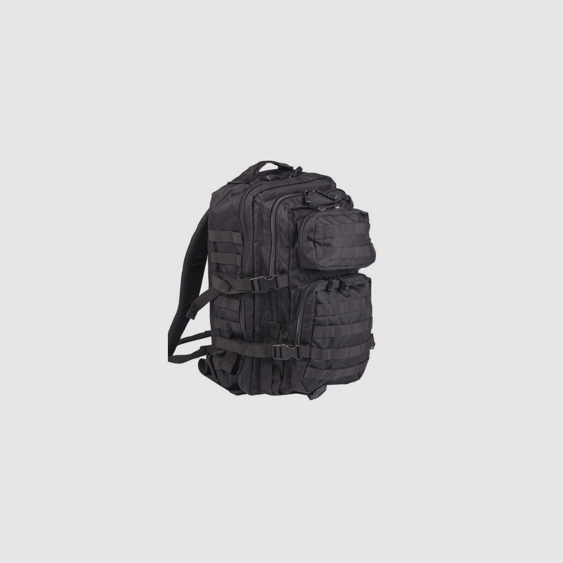 Mil-Tec US Assault Pack LG Schwarz Rucksack