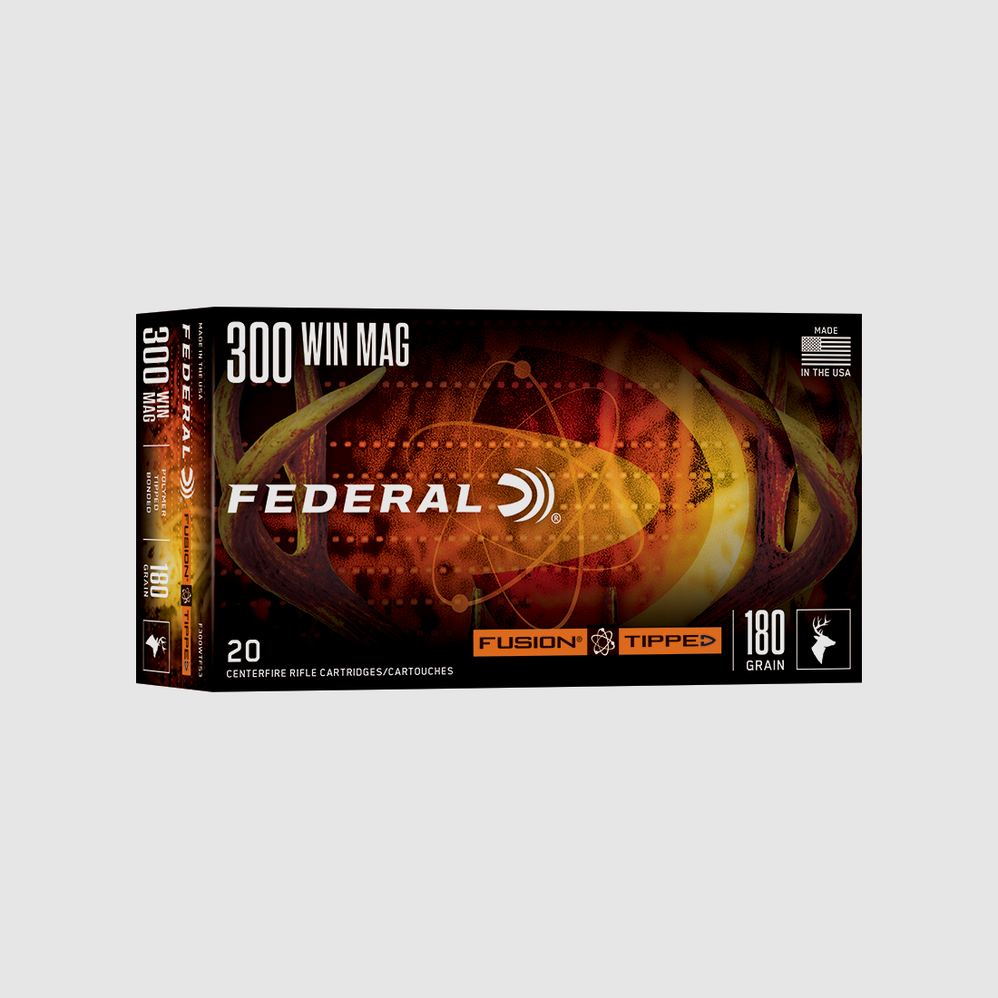 Federal Rifle Ammunition .300 Win. Mag. 11.70g Tipped Fusion