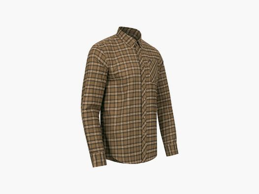 Chemise pour hommes Blaser Edward beige/marron